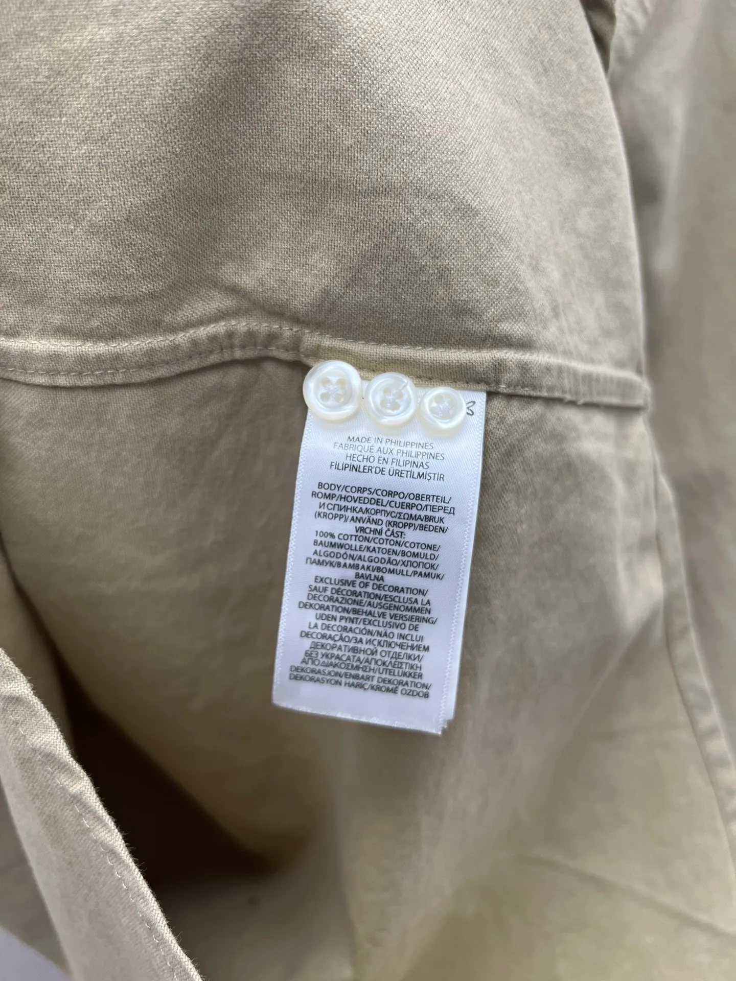 P430 Polo 25ss new solid color logo embroidered buttoned long-sleeved shirt men's high version code number: XS.S.M.L.XL.
